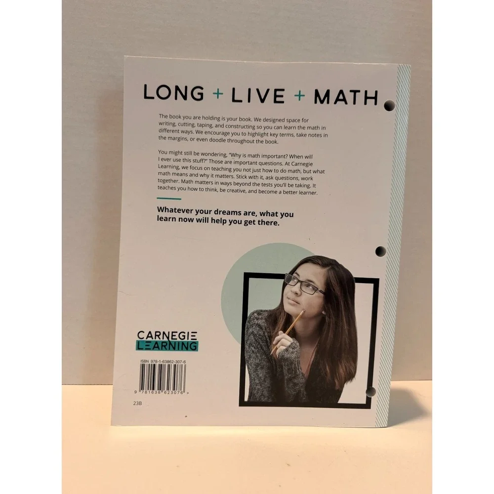Carnegie Learning Accelerated Grade 6 Texas Math Solution Vol 1 & 2 Student Edit